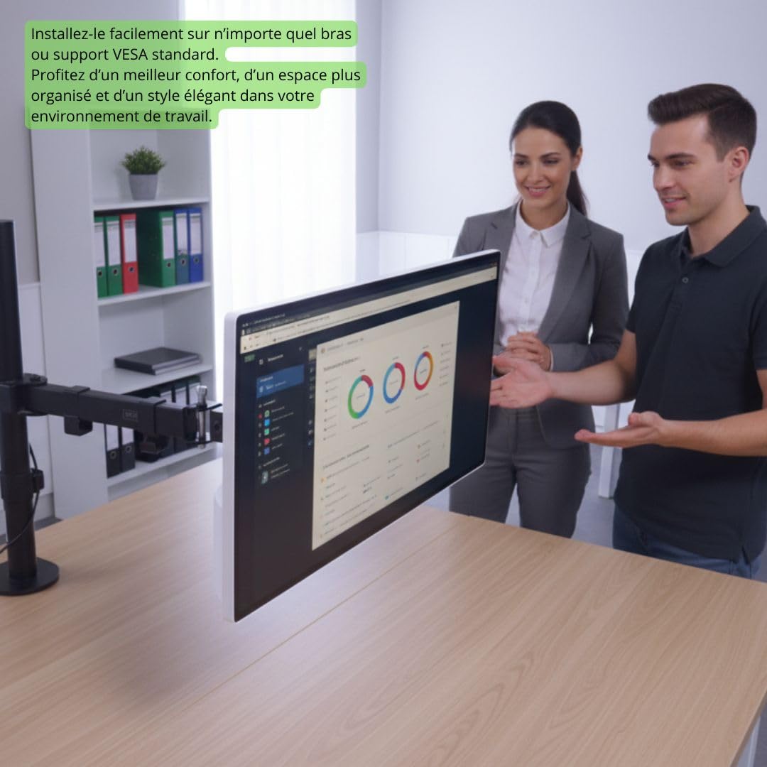 Adaptateur VESA pour moniteurs HP Série M et Série 5 – Support de Moniteur