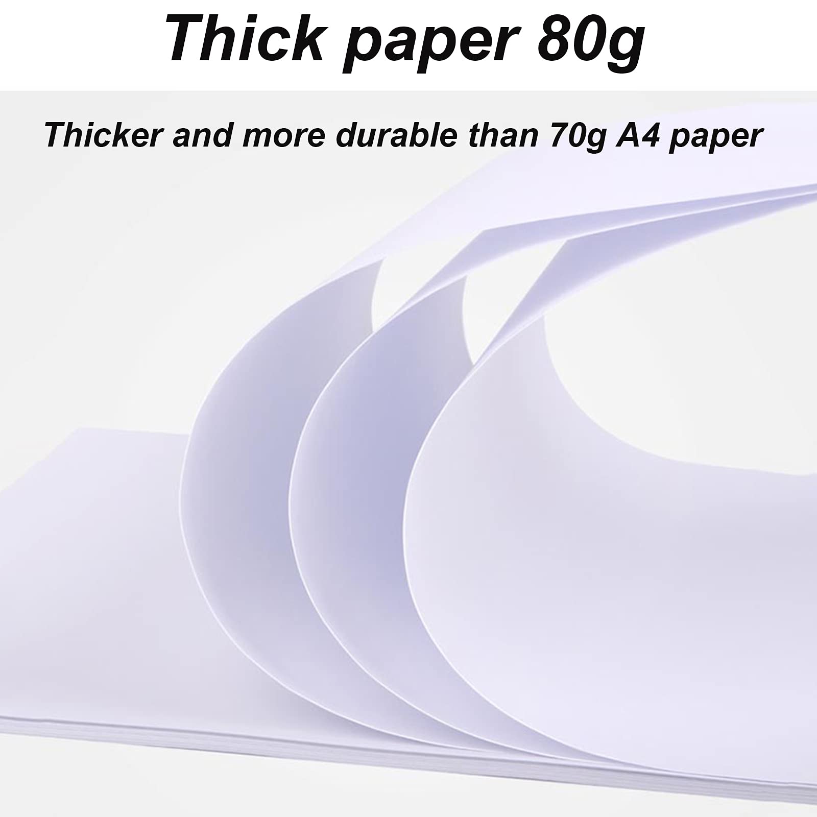 Pudełko pełne papieru do drukowania A4 80G Papier do kopiowania Biały papier 2500 Opakowanie Pudełko na artykuły biurowe