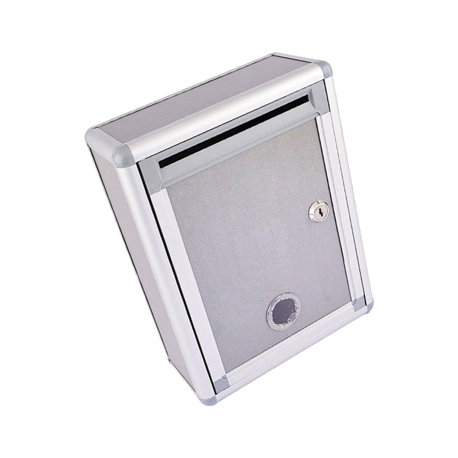 Caja de sugerencias con organizador de cerradura, buzón de quejas, buzón para centro de atención al cliente, Ranura frontal