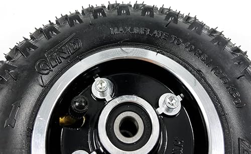 Miniatura 6 de rueda neumática 200x50 con el neumático fuera de carretera para la vespa de montaña y el monopatín de la montaña