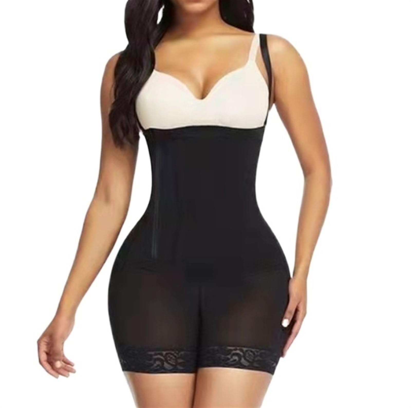 Body Moldeador Posparto Etapa 2, Control De Barriga, Levantamiento Glúteos, Cuerpo(Black,XXXXXL)