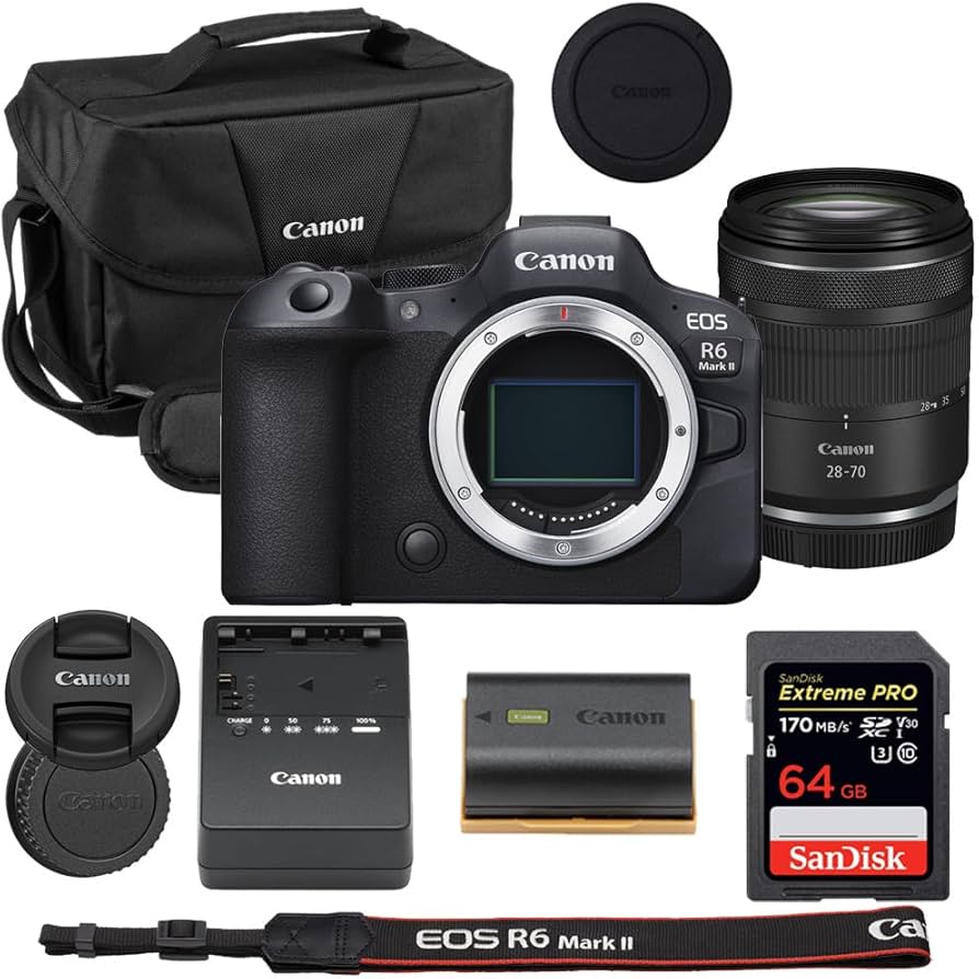 Amazon.com : Canon EOS R6 Mark II Mirrorless Camera with RF 28