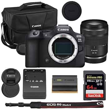 Canon EOS 6DmarkⅡ 28-135mmズームセット Canon EOS 6DmarkⅡ 28-135mmズームセット Canon EOS 6D Mark II