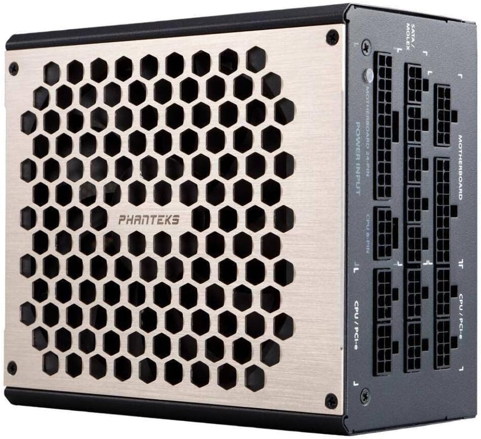 New Product Phanteks (PH-P1000GC) Revolt Pro Series, 80PLUS Gold, Fully Modular, Patented Power Combo Technology, 1000W ATX Power Supply