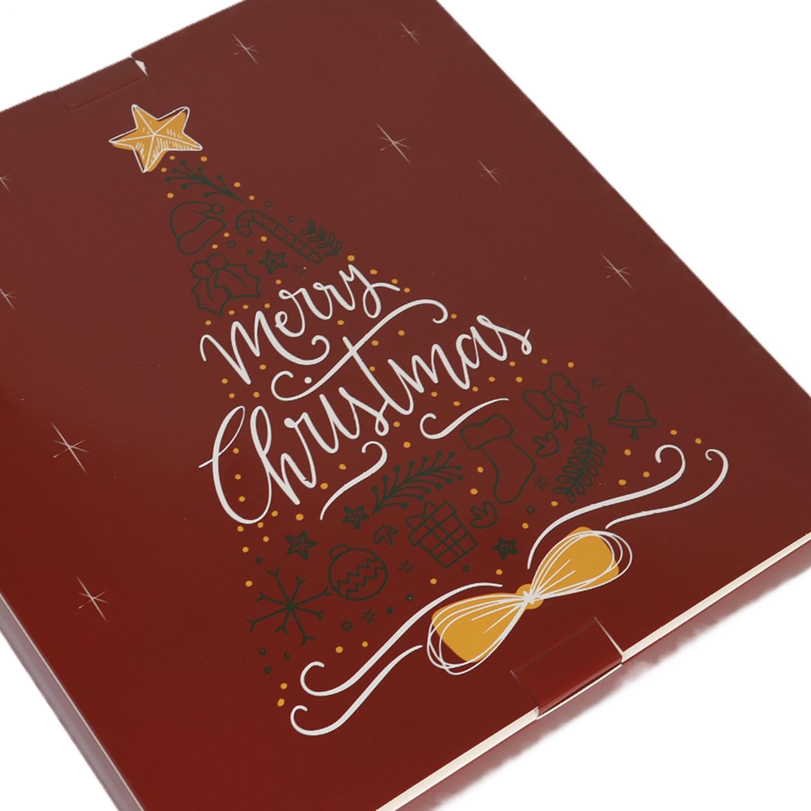 Leere Adventskalender zum Befüllen 36 Tage bis Weihnachten, nachfüllbar und