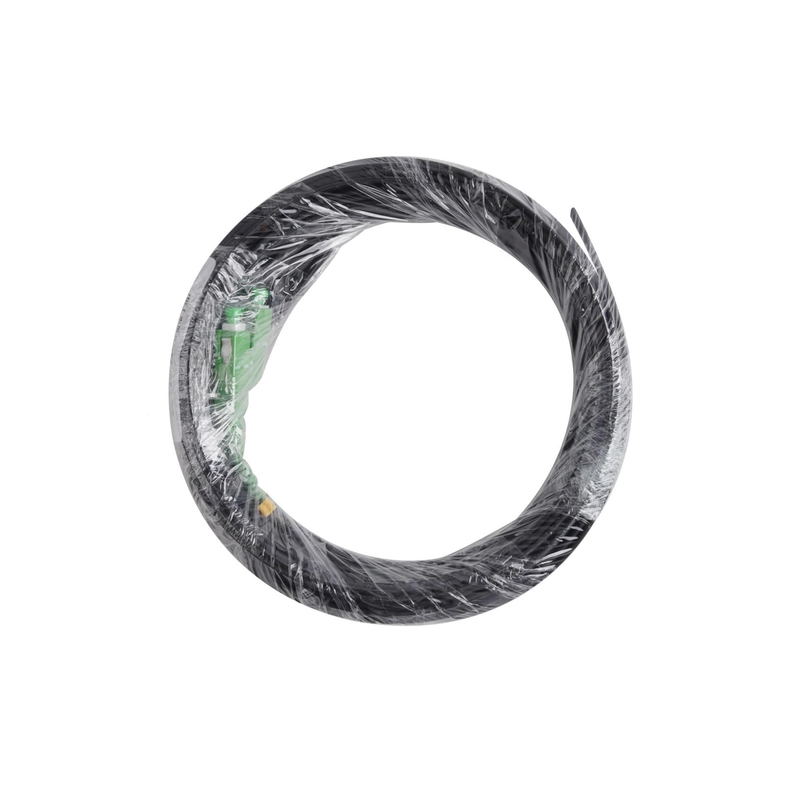 Equipos de comunicación Cable óptico Pigtail de fibra óptica de 2 núcleos APC 2SC, Cable de conexión simple monomodo for exteriores, Cable de 60M/70M/80M/90M/100M/120M Puente de fibra óptica(60M)