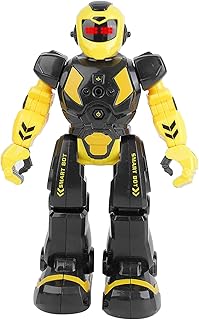 NJGRAE Remote Control Robot Kits with RC Intelligent Programmable Robot Toys Early Education Intelligent Robot Children Remote Control Electric Robot Toys