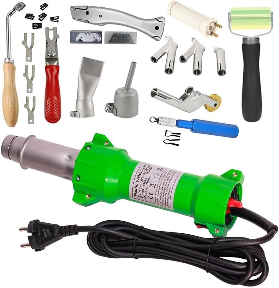 110V /230V Pistolet De Soudage Plastique, Soudeur à Air Chaud, Pistolet