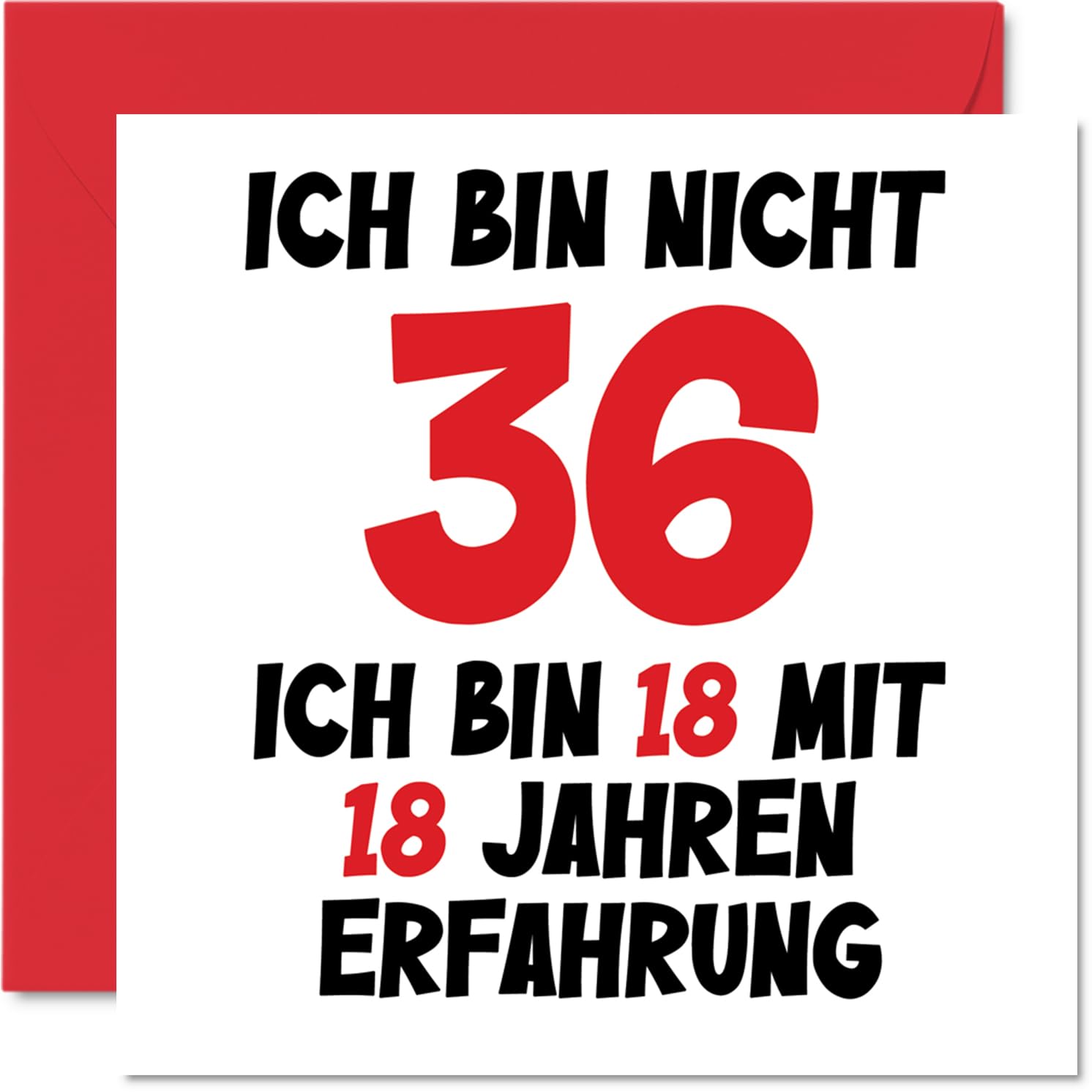 „I AM 35+1“ Geburtstags-Banner – Lustige Deko Für Den 36. Geburtstag, Ideal Für Partys & Fotohintergründe