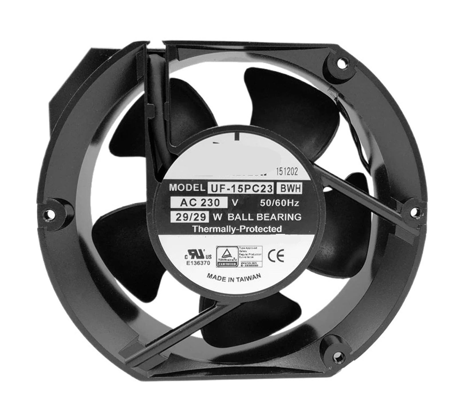 LZIKKGKI UF-15PC23BTH 230V 29W 17CM 17050 cooling fan IP55