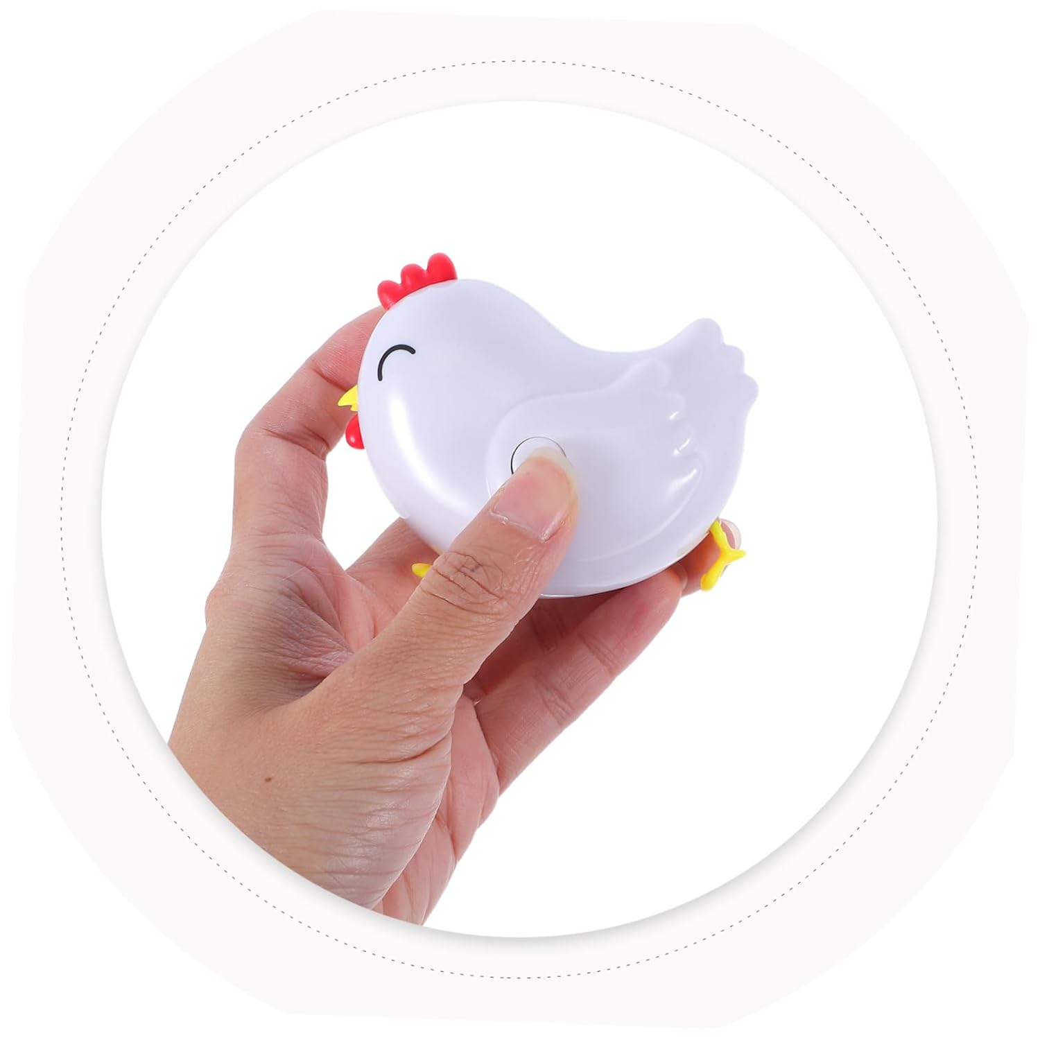 ORFOFE Small Tape Measure for Sewing Crafts Cute Chicken Animal Design Easy to Carry for Boys and Girls