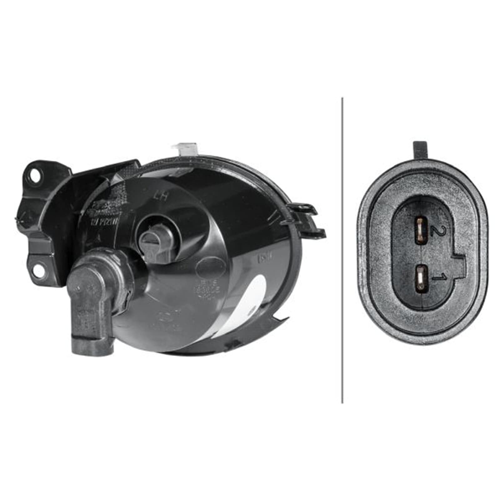 HELLA 2BA 011 109-031 Indicatore direzione, Alogeno, biancolatte ECE, Sx