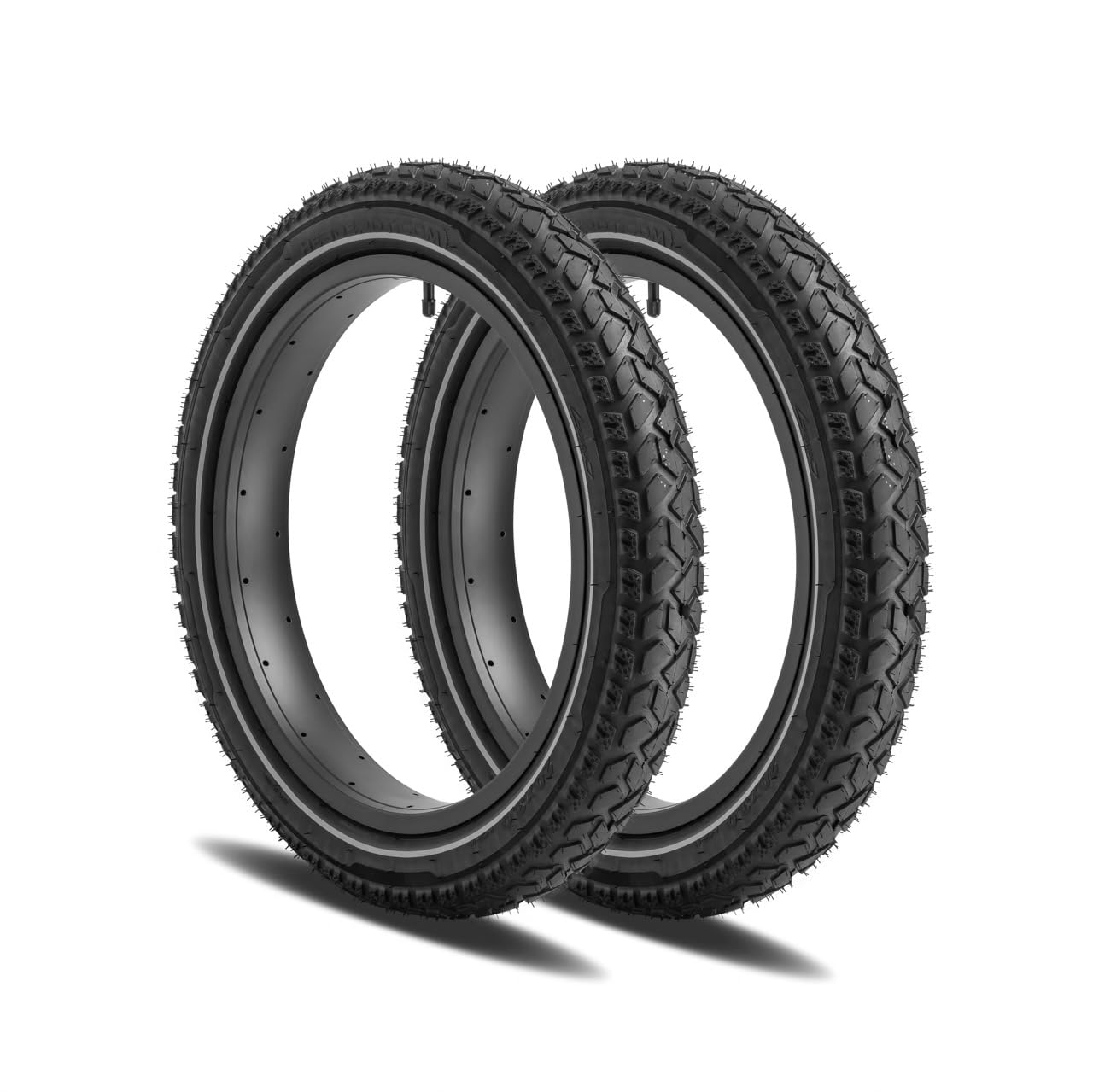 HEB ALLSCAPE Heavy Duty 26x4 / 20x4 Bike Tire - High-Performance Puncture Resistant Fat Tire for E-Bike Mountain Bikes, All Terrain, Bike Tire for Street + Trail Riding