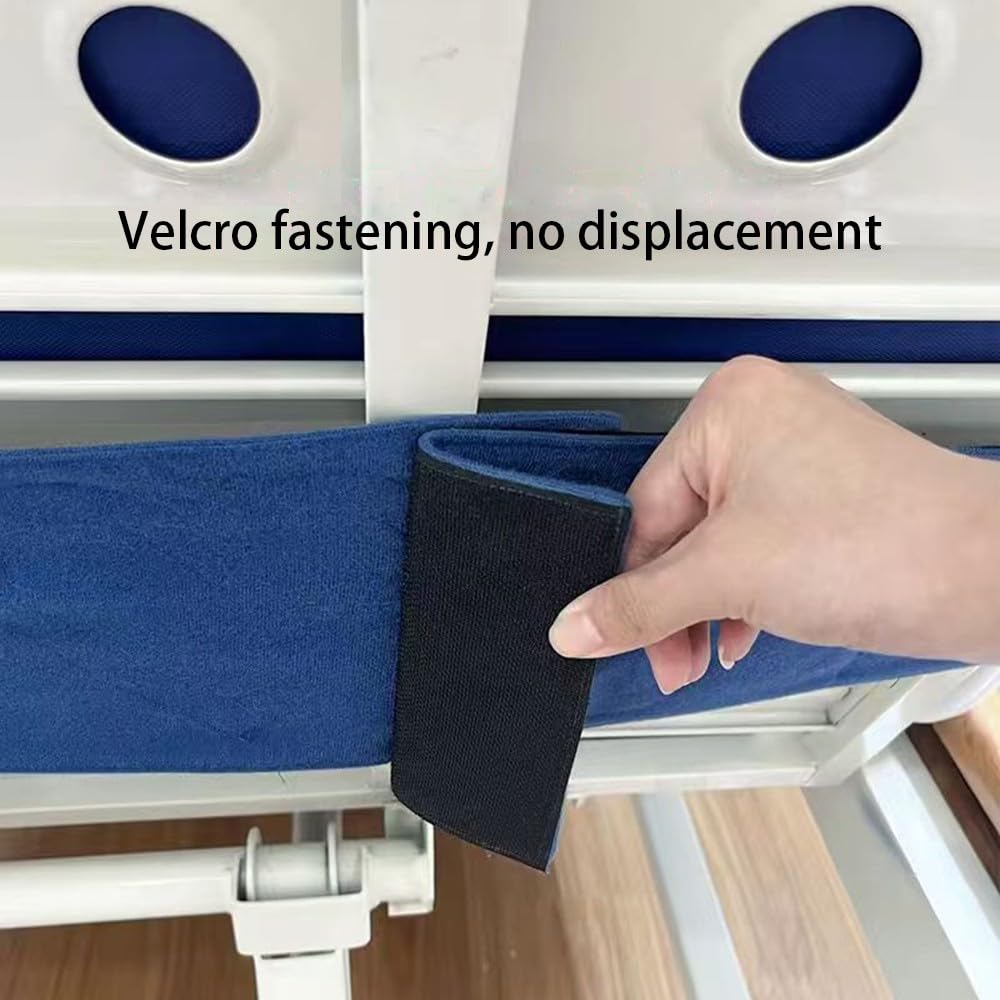 Genérico Protectores Laterales para Sillas De Ruedas, Cojines De Soporte Postural, Cintura Ajustable, Núcleo De Espuma De Alta Densidad, Adecuados para Camas Y Sillas De Ruedas