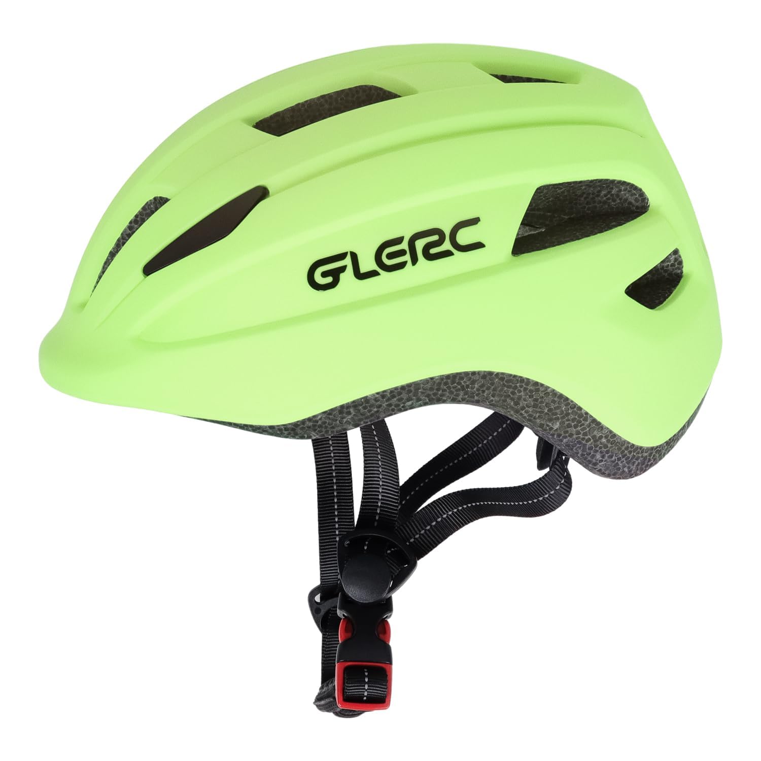 Glerc Boys & Girls Multi-Sport Helmet for Kids Ages 3 4 5 6 7 8, for Cycling, Scooter, Skate & Skateboarding, Adjustable S with Dial Fit System, Lightweight & Airflow Design for Gift, Green
