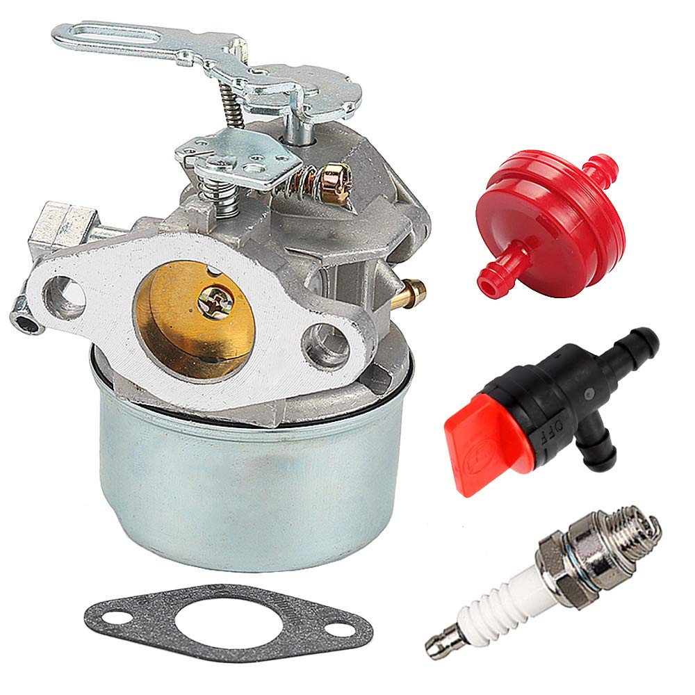 ATVATP 632107 640084B Carburetor for Tecumseh 632107A 640084 640084A 640084B HSK40 HSK50 HSSK40 HSSK50 HS50 LH195SA Carburetor Snow Blower