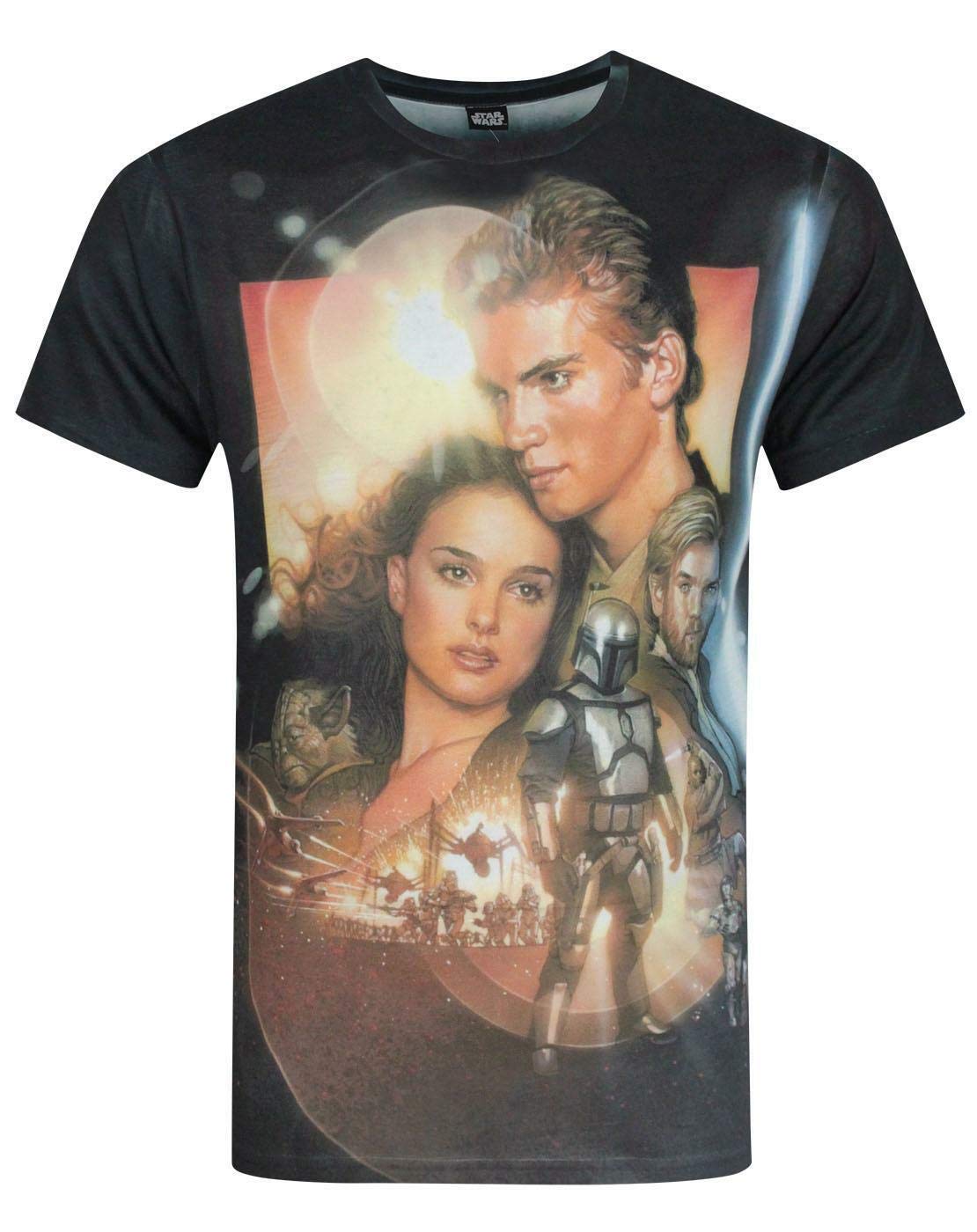 Star Wars Men's White Short Sleeved T-Shirt | | Official Merch | Size: Medium