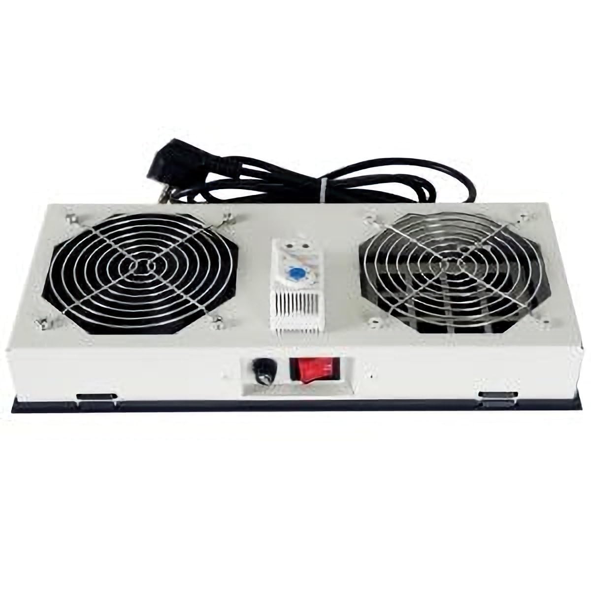 LINK LKVENTPW - Ventola con Termostato per Armadi Rack 19’’ da Muro – Serie EAVI e IZZI, Raffreddamento Regolabile per Server e Apparati di Rete