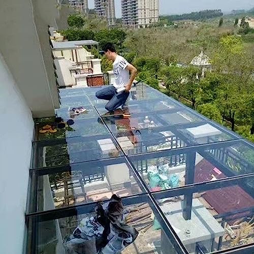 Láminas de policarbonato transparente para techos cortables de 1x9 m para marquesinas exteriores 6