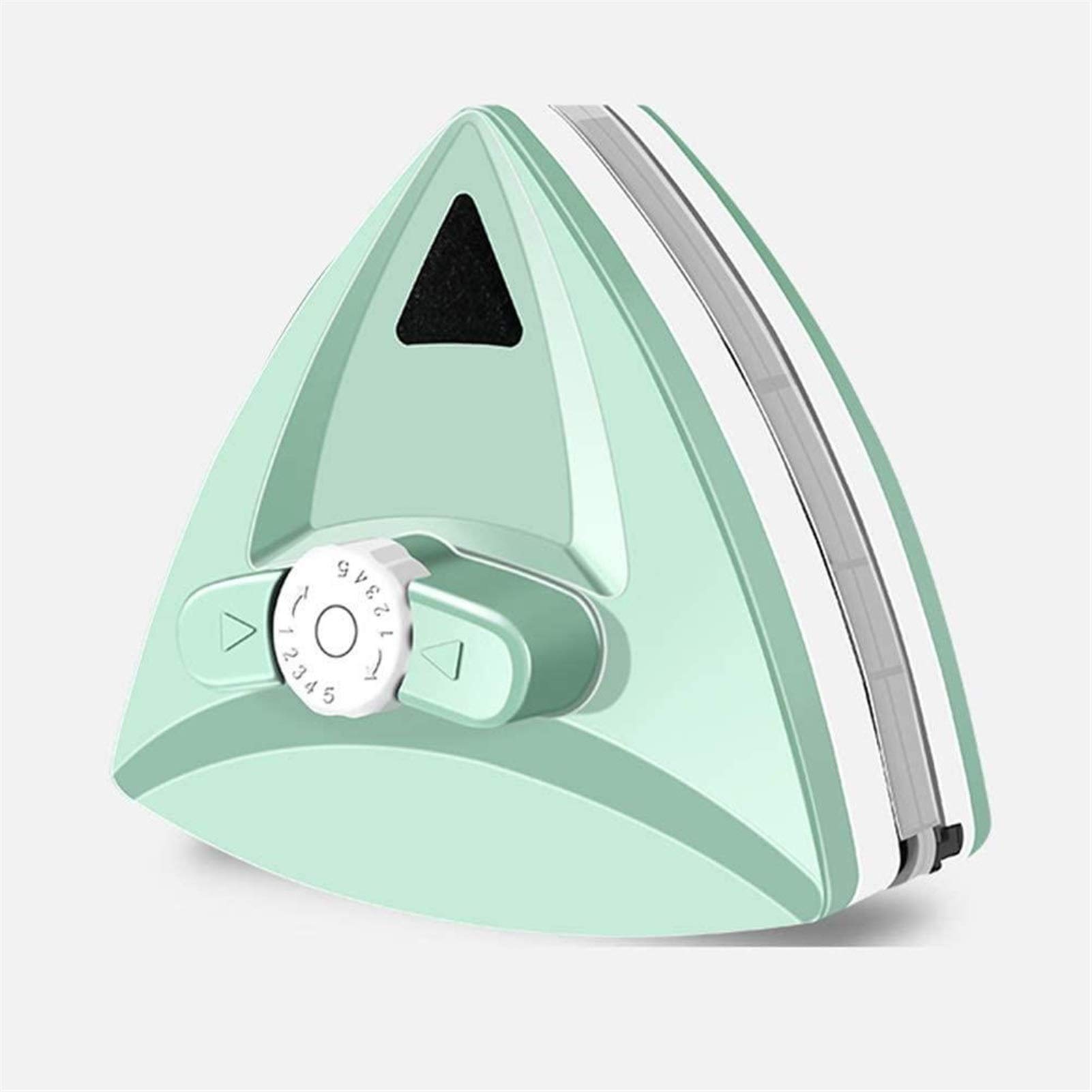 Diseño de triángulo magnético Ajustable de 5 velocidades Limpiador de Ventanas magnéticas de Doble Cara, con Soporte de Aislamiento magnético/de Mango portátil Limpiador de Cristal magnético, ve