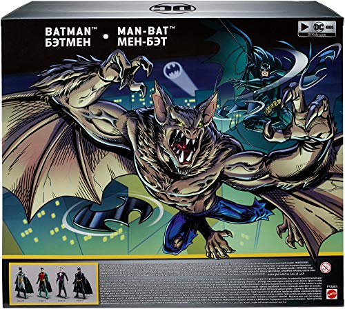 Batman Missions Batman Vs. Man-Bat 2-Pack Figures #TOP5
