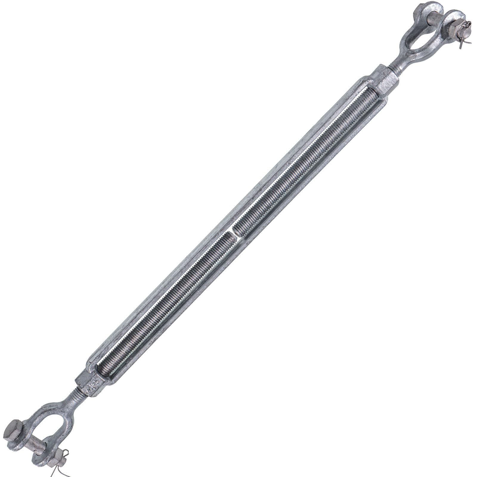 Tournevis à mâchoire galvanisé 3/4" x 18" haute résistance pour haubans