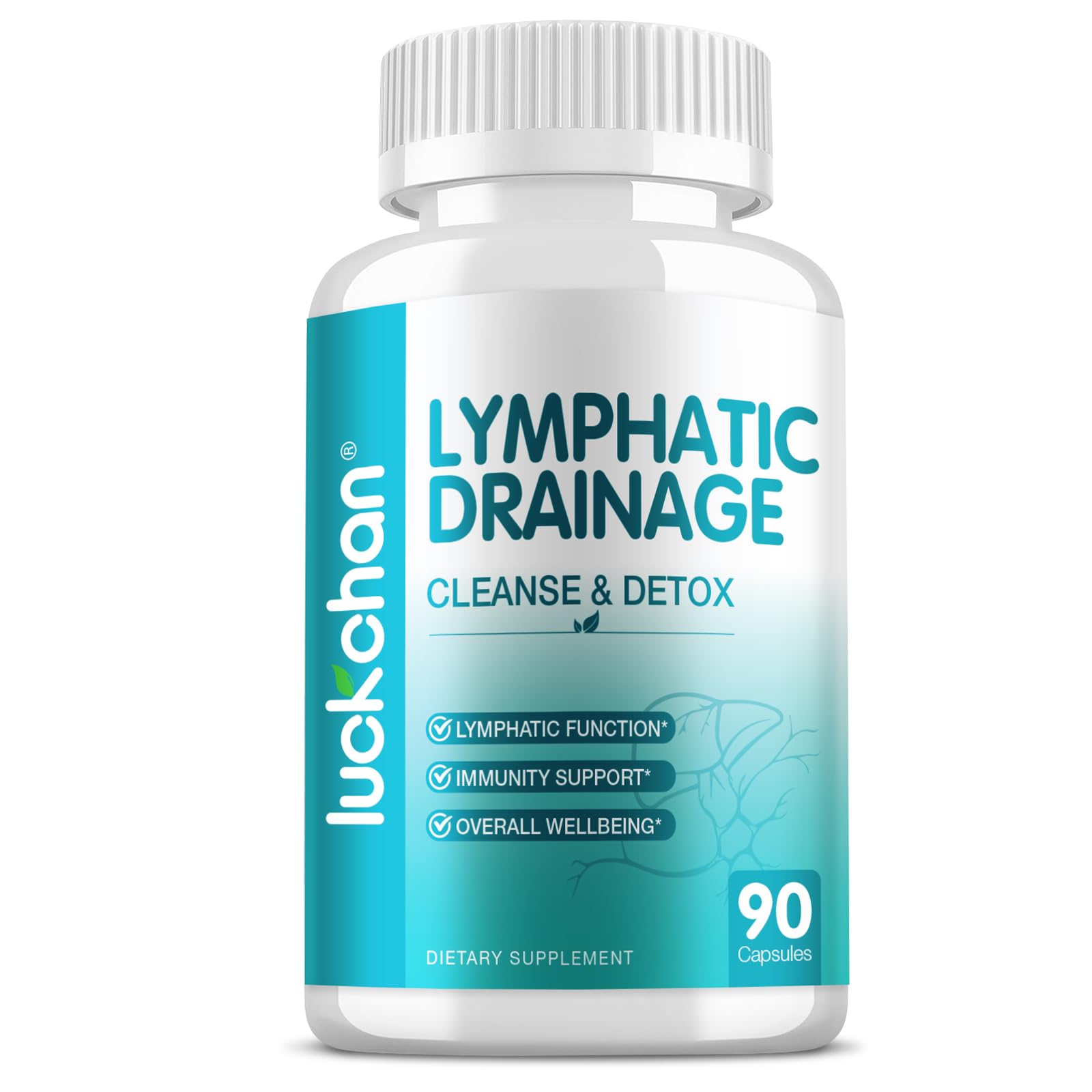 Lymphatic Drainage Supplements for Fluid Balance, Immune Support