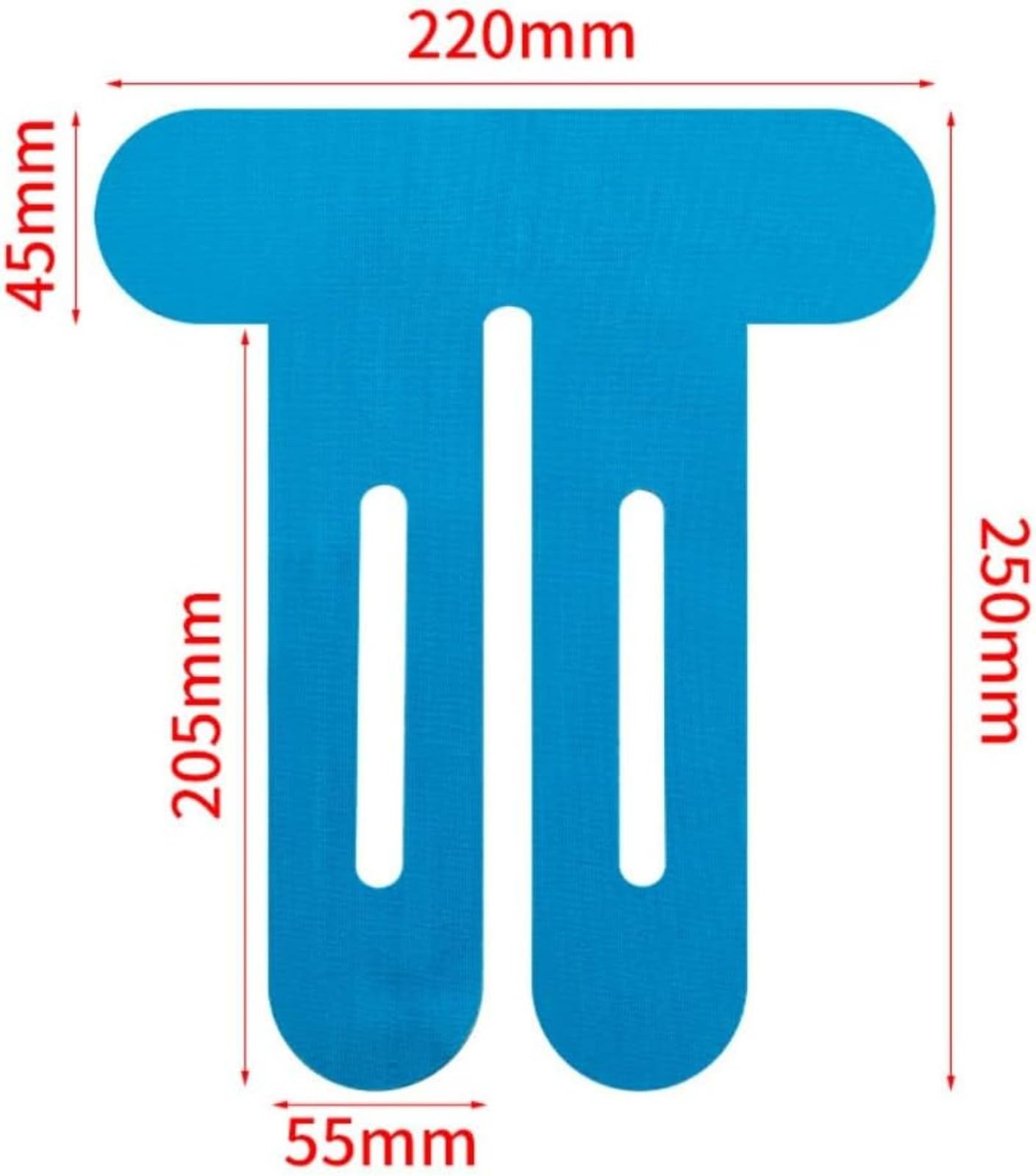 Nastro Per Ginocchio 20 Pezzi PreCut Nastri Kinesiologici Impermeabili, Elastici e Delicati Sulla Pelle,Supporto per Articolazioni e Muscoli，tape kinesiologico