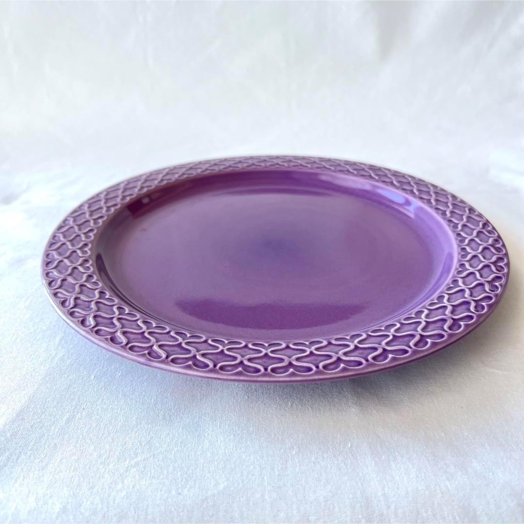 パープルコーディアル24cmプレート Quistgaard クイストゴー