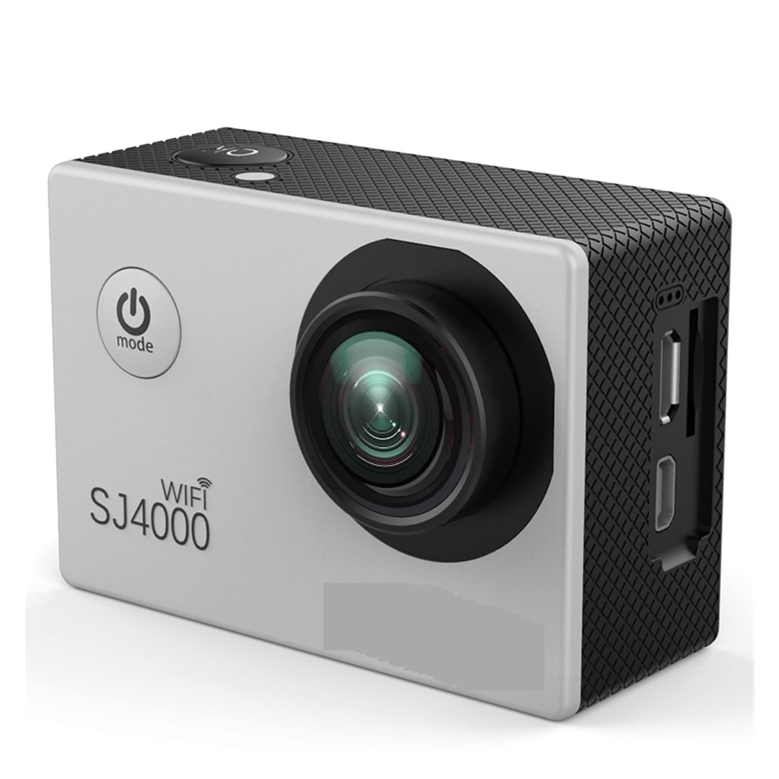 Action Cam, Action Camera 4K 2.0 Pollici Sport DV Schermo LCD 1080P HD Diving 30M Mini registro Auto Impermeabile DVR,All'aperto, Sport, Video(Noir)
