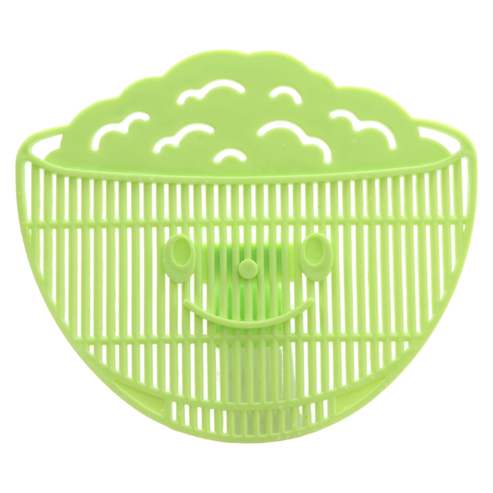Xoeryoy Green Clip On Strainer Plastic Fine Mesh Clip On Colander Portable Small Strainer For Rice/Noodle/Fruit/Vegetable Washing 5.1X4.3x1.4 Inch