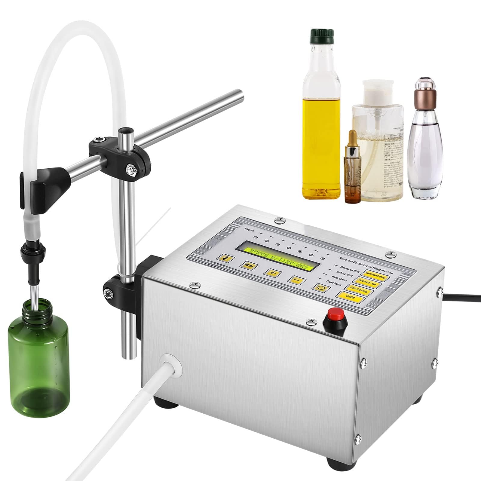 AYCDL 2-3500ml Liquid Filling Machine, Electric Digital Control Bottle Filler Machine, Liquid Filling Machine for Perfume/Essential Oil
