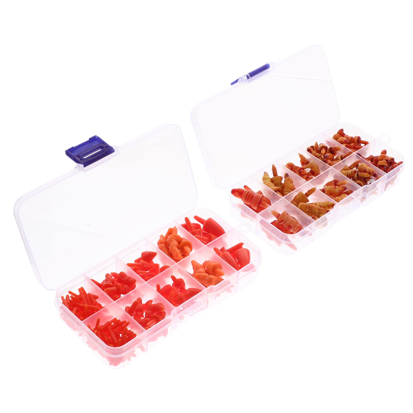 4 Set Naso di Pupazzo di Neve Soprammobili Natalizi Soprammobili Natale Pupazzo di Neve Giocattoli Naso Pupazzo di Neve Pupazzo di Neve di Vacanza Che Fa Il Naso 2 Scatole*4