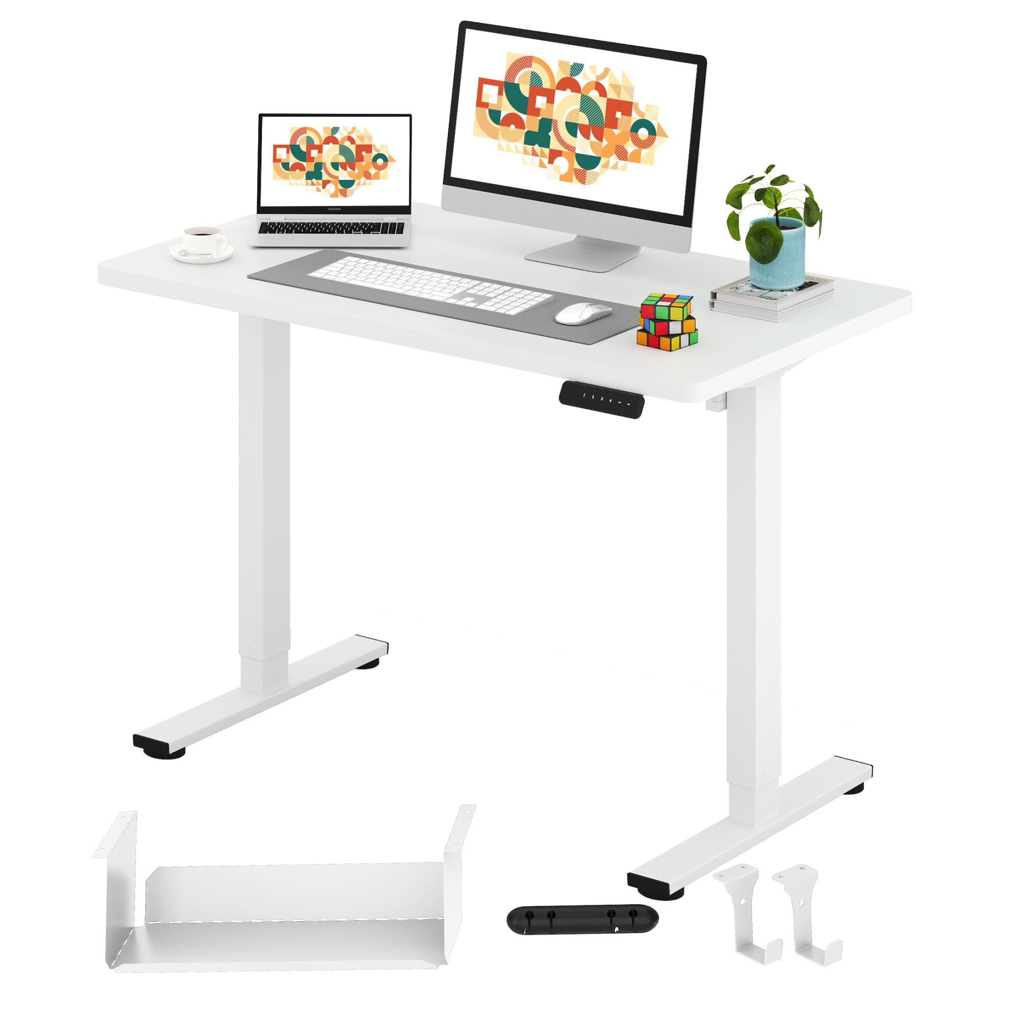 SANODESK Höhenverstellbarer Schreibtisch