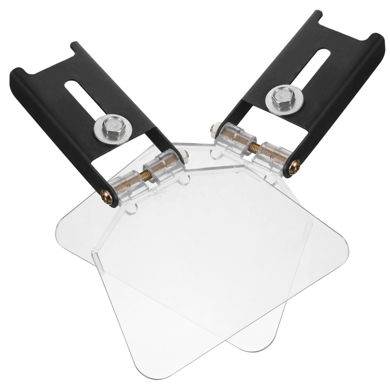 KONTONTY 2pcs Grinder Eye Shield Tool Bench Grinder Eye Cover Plastic Bench Grinder Eye Protector Grinder