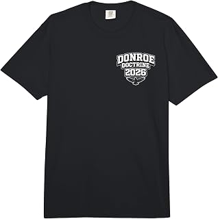Donroe Doctrine 2026 Funny Viral Meme Design Comfort Colors Adult Heavyweight T-Shirt