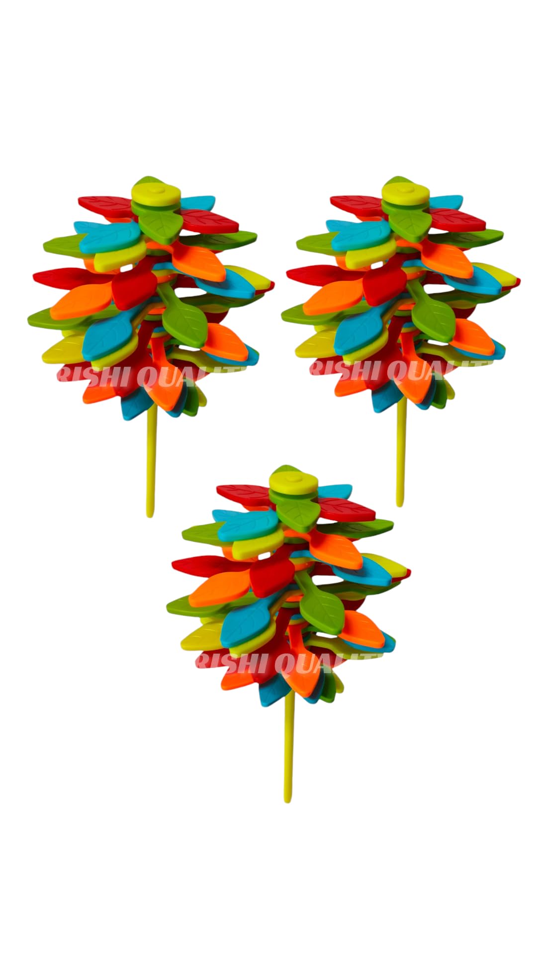 RISHI QUALITY Candy Flower Toy for Kids | Spin Toy with Fun Stress Relief Toy | Best Return Gift | Gift for Boys and Girls Ages 3 and Up. for Birthday, Diwali Gift. (Pack of 3)