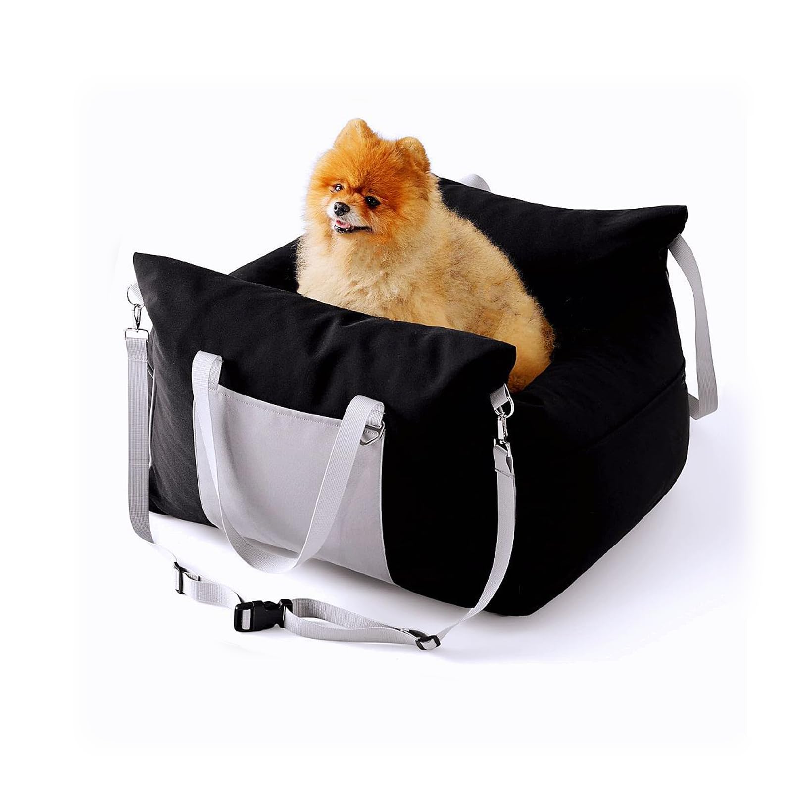 Siège auto pour petits chiens rehausseur imperméable mousse à mémoire de forme et sécurité