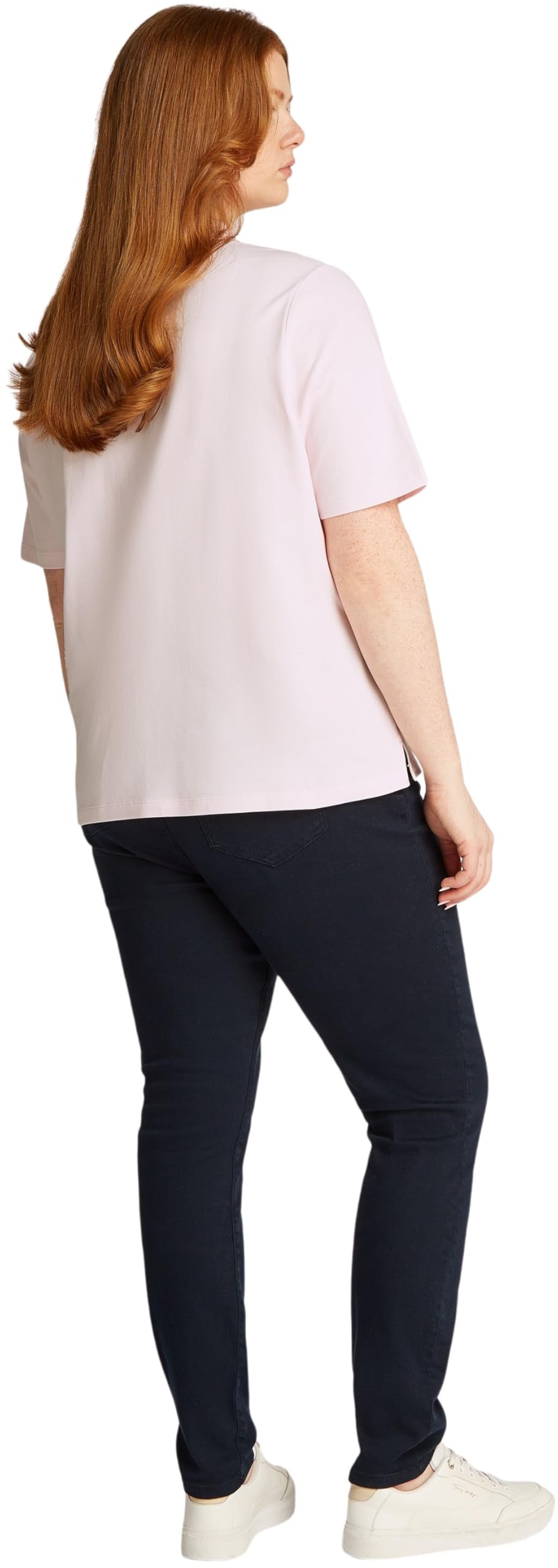 TOMMY HILFIGER CRV 1985 REG PIQUE POLO SS WW0WW39597 Kobiety Crv 1985 Reg Pique Polo Ss Ww0ww39597
