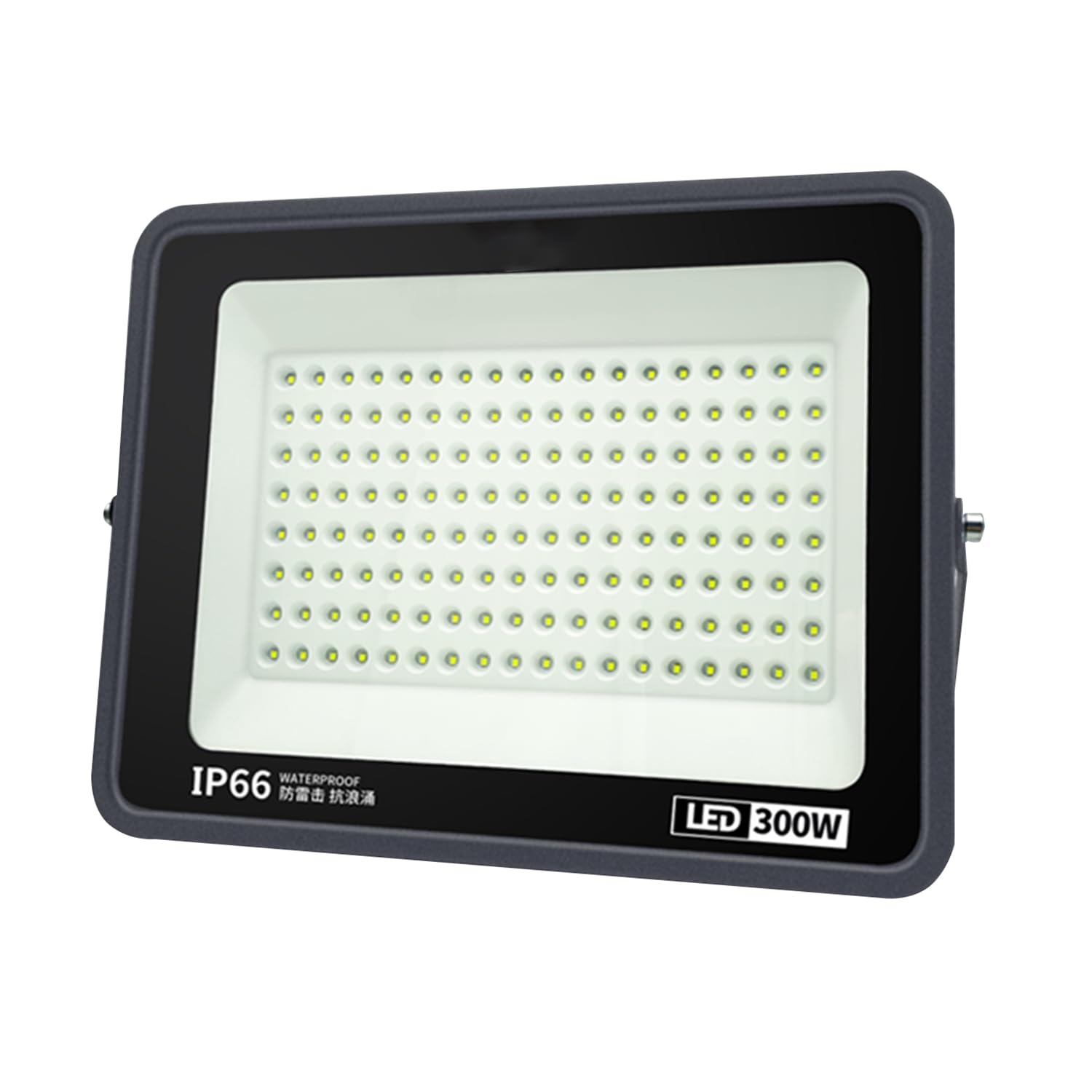 Lampy solarne zewnętrzne, Lampy zabezpieczające LED o mocy 50–400 W. Oświetlenie wysokiej jasności 6000 K na podwórku, ogrodzie, stadionie, placu zabaw(300W)