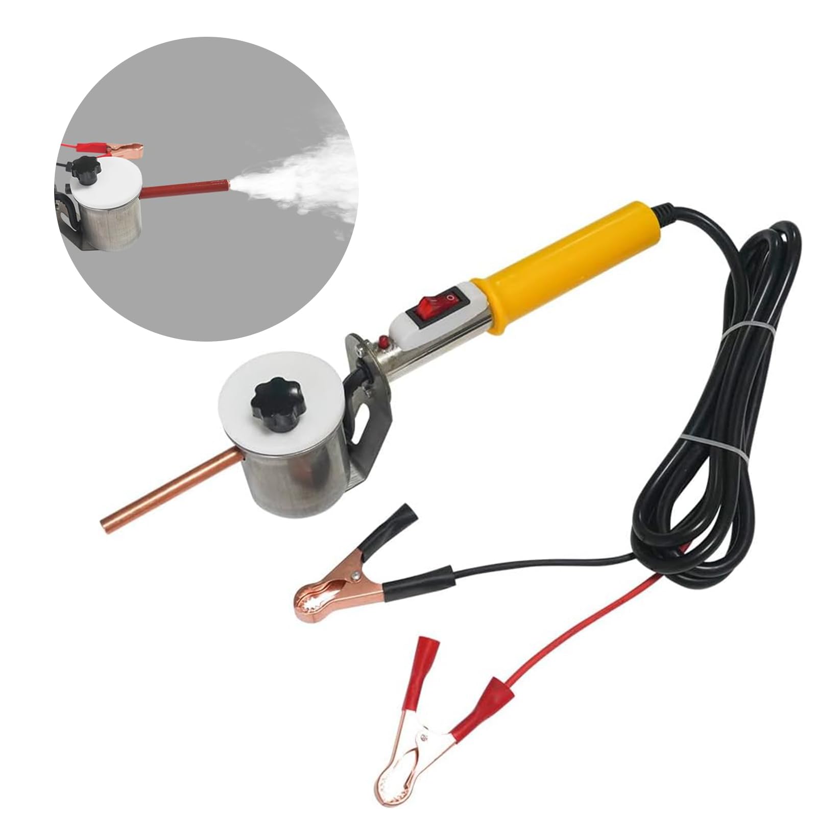 Vaporizzatore bianco conveniente dell'acido ossalico del propano dell'evaporatore dell'acido ossalico del propano della soluzione per l'attrezzatura di apicoltura dei custodi delle api