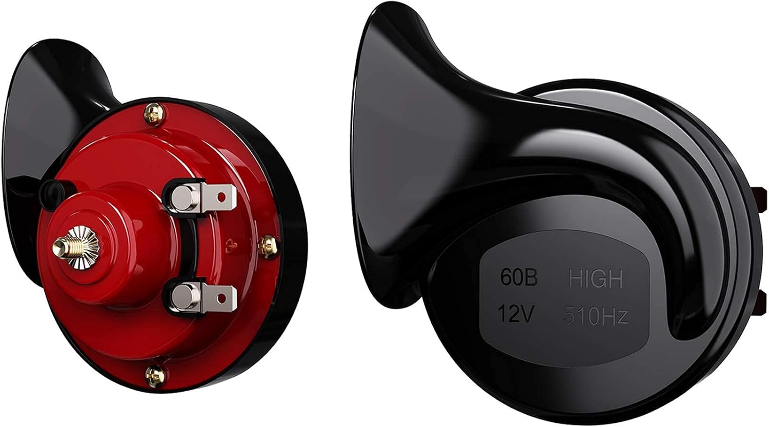 2x 12V 300DB Super Loud Train Horn Waterproof Motorcycle Car Truck