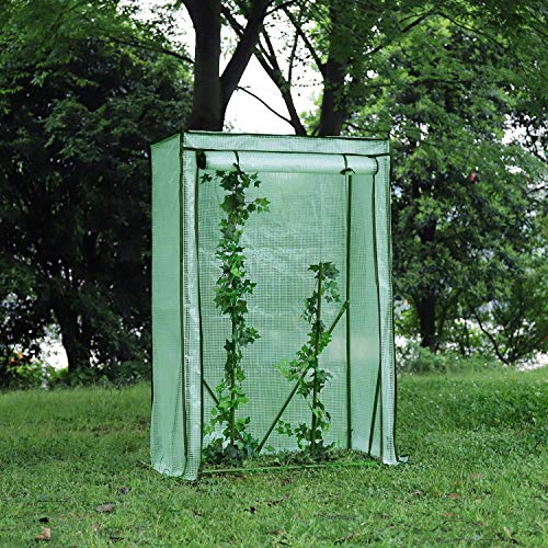 Sekey Serre de Jardin avec entrée Enroulable Tomate Légumes Serre 100 x 50 x 150 cm Serre pour Tomate Vert Sekey Serre de Jardin avec entrée Enroulable Tomate Légumes Serre 100 x 50 x 150 cm Serre pour Tomate Vert