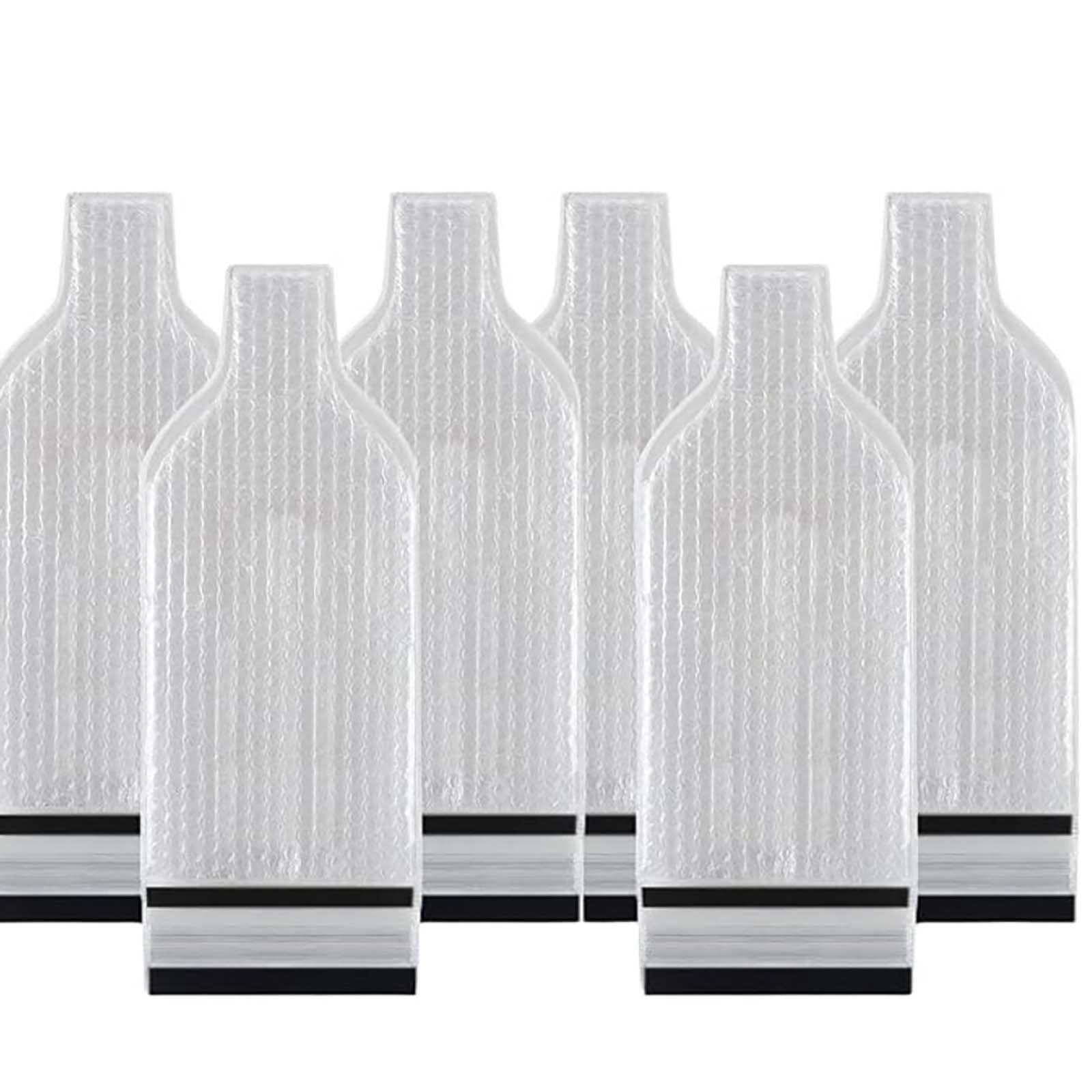 TazweeqReusable Protective Wine Travel Bag, Unbreakable Wine Bottle Transport Sleeve, Leak Proof and Double Wine Bubble Sleeve