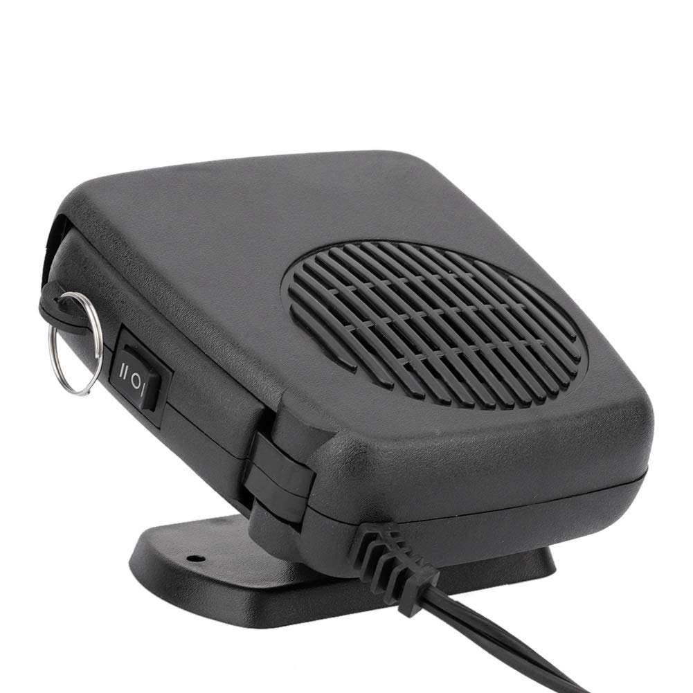 Aramox Calentador de coche, calentador de coche de 12 V, estufa de calefacción eléctrica para coche, descongelación integrada