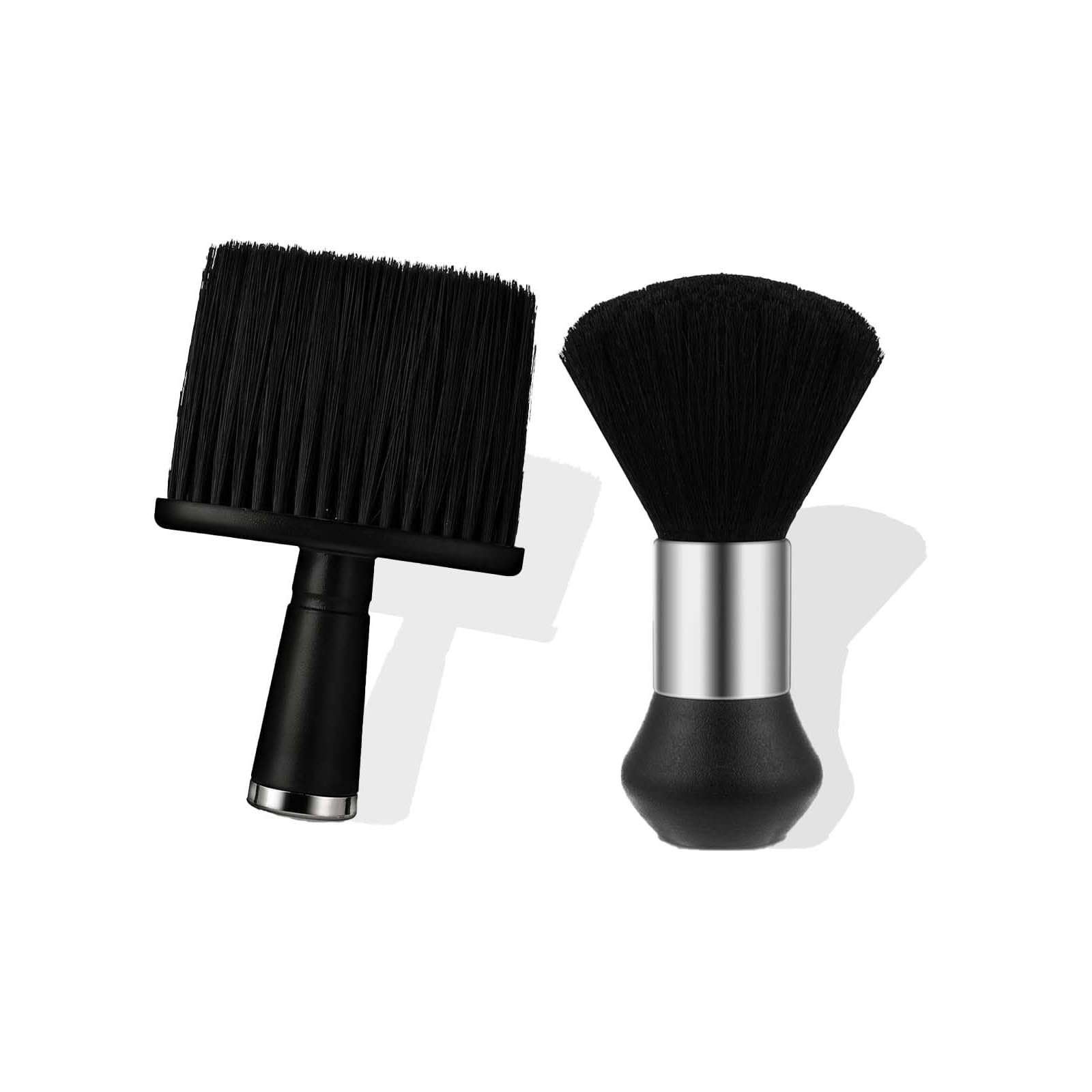 Cepillos de Cuello de Peluquería,Brocha de Peluquería,Suave Cuellos Negro Profesional Cepillo Barbero Plumero Suave Cuello,Peluquería Accesorios Barbero Salón Cepillo para Salón Peluqueros