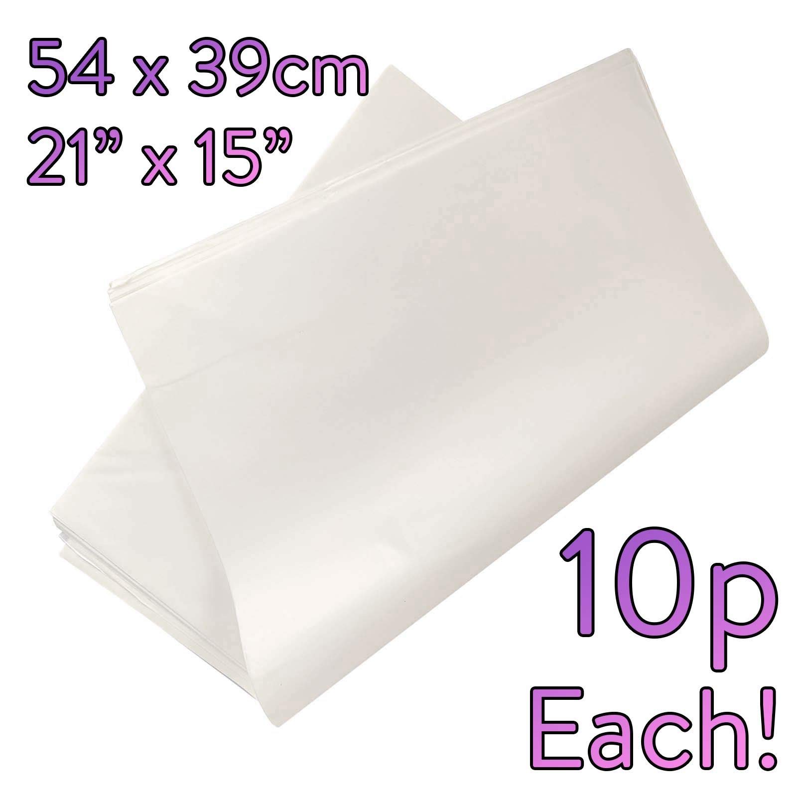 Large Greaseproof Parchment Paper Sheets - 21x15 Inch Non-Stick Baking Paper