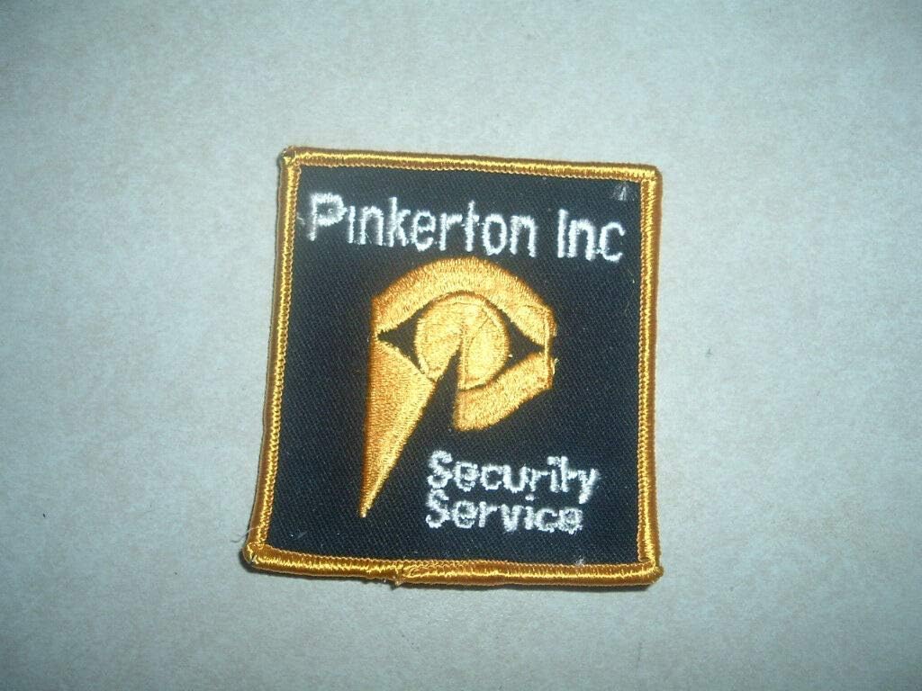 Embroidered Patch - Patches for Women Man - Security Pinkerton Security Services