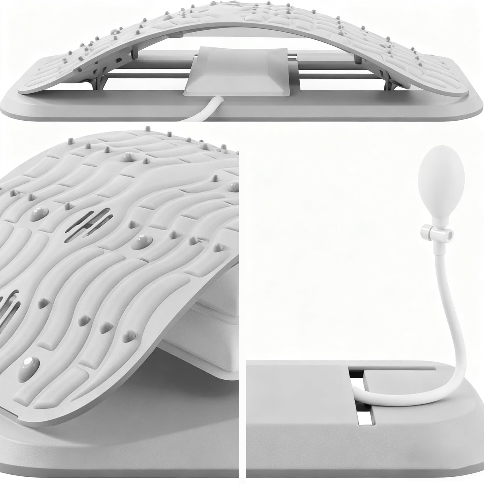 Étire-Dos,Correcteur De Massage Et D Étirement | Étireur Lombaire Portable Décompresseur Vertébral,Pour Les Épaules Le Dos La Scoliose À Domicile En Voyage Yoga Chaise Banc Méditation