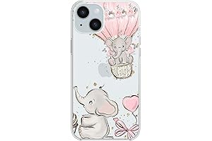 FancyCase: Durable Elephant-Themed Protective iPhone 15 Case